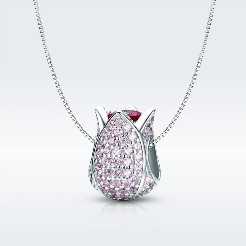 (zdjęcie do) Charms Typu Pandora Tulipan - SCC569 - Wyświetl 3
