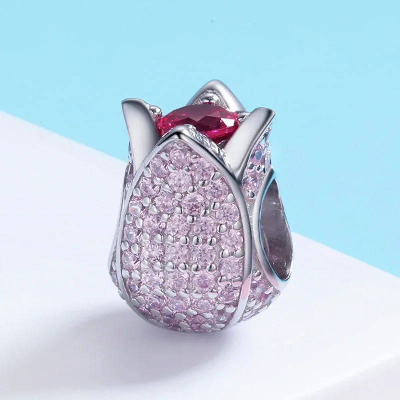 (zdjęcie do) Charms Typu Pandora Tulipan - SCC569 - Wyświetl 4