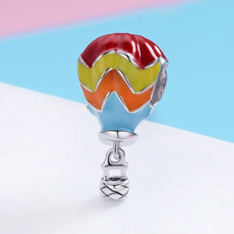 (zdjęcie do) Charms Typu Pandora Tureckie balony na ogrzane powietrze - SCC867 - Wyświetl 2