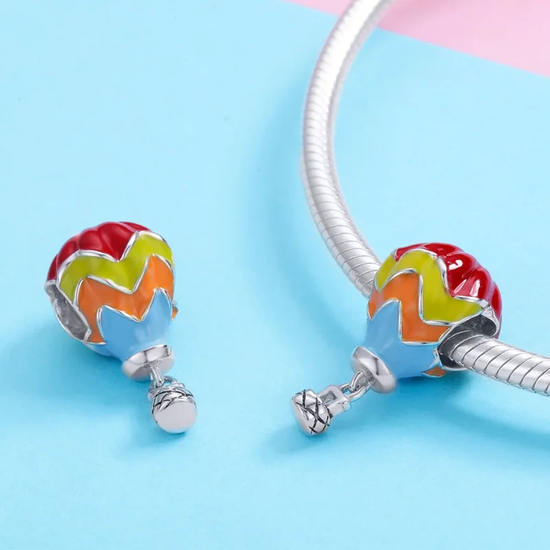 (zdjęcie do) Charms Typu Pandora Tureckie balony na ogrzane powietrze - SCC867 - Wyświetl 3
