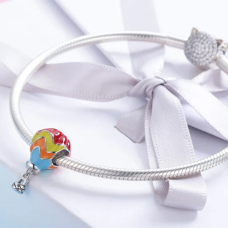 (zdjęcie do) Charms Typu Pandora Tureckie balony na ogrzane powietrze - SCC867 - Wyświetl 4