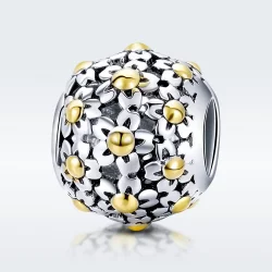 Charms Typu Pandora Uścisk Kwiatów - SCC717
