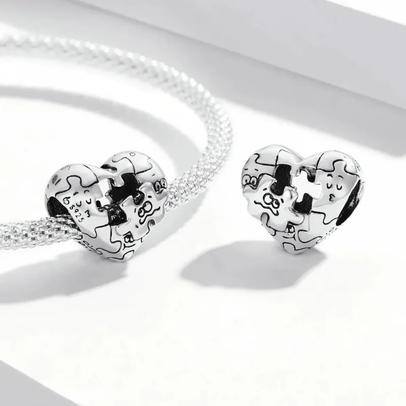 (zdjęcie do) Charms Typu Pandora Układanka - BSC557 - Wyświetl 4