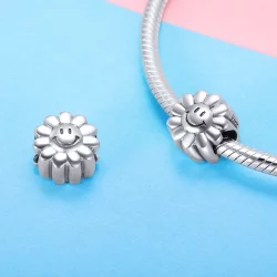 Charms Typu Pandora Uśmiechnięte Słońce - SCC901