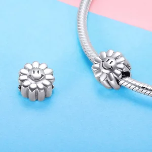 Charms Typu Pandora Uśmiechnięte Słońce - SCC901