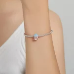 Charms Typu Pandora Urocza Lalka Kot - SCC1939