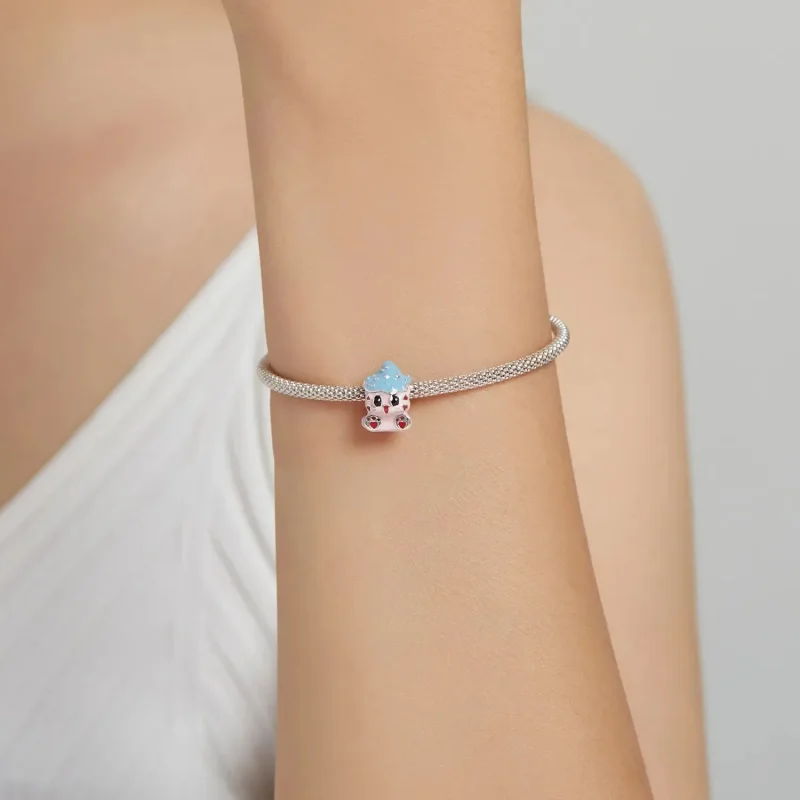 (zdjęcie do) Charms Typu Pandora Urocza Lalka Kot - SCC1939 - Wyświetl 5