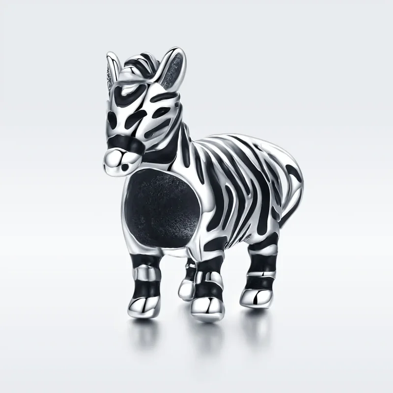 (zdjęcie do) Charms Typu Pandora Urocza zwierzęca zebra - SCC550 - Wyświetl 2
