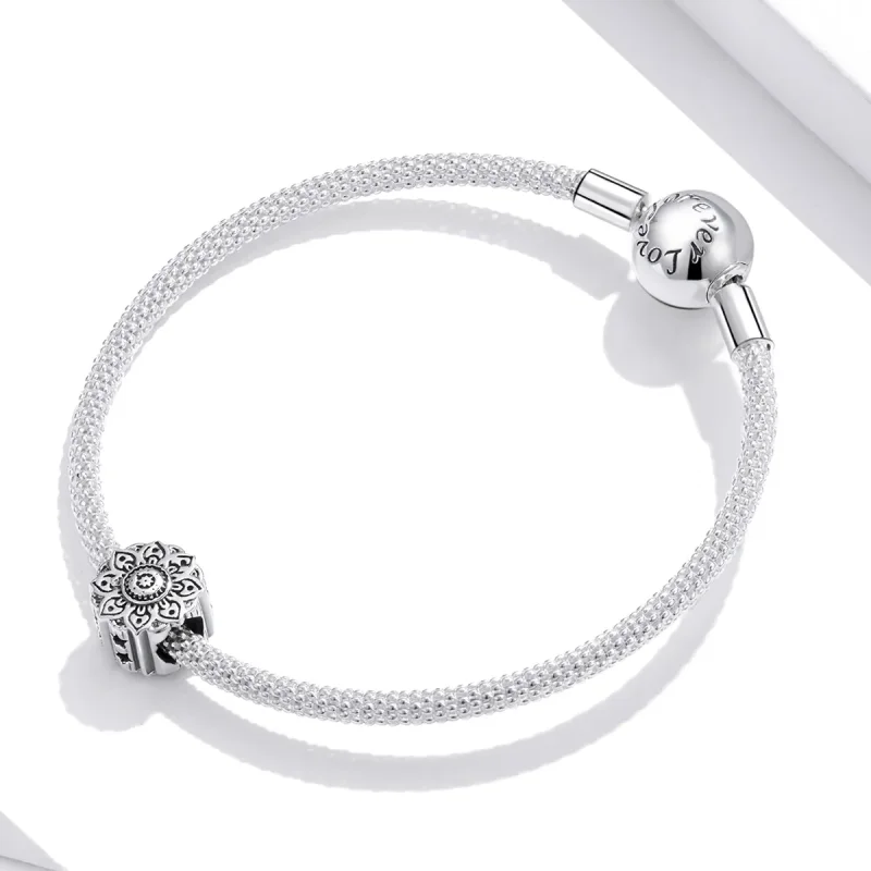 (zdjęcie do) Charms Typu Pandora Vintage Lotos - SCC1823 - Wyświetl 3