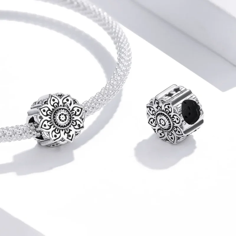 (zdjęcie do) Charms Typu Pandora Vintage Lotos - SCC1823 - Wyświetl 4