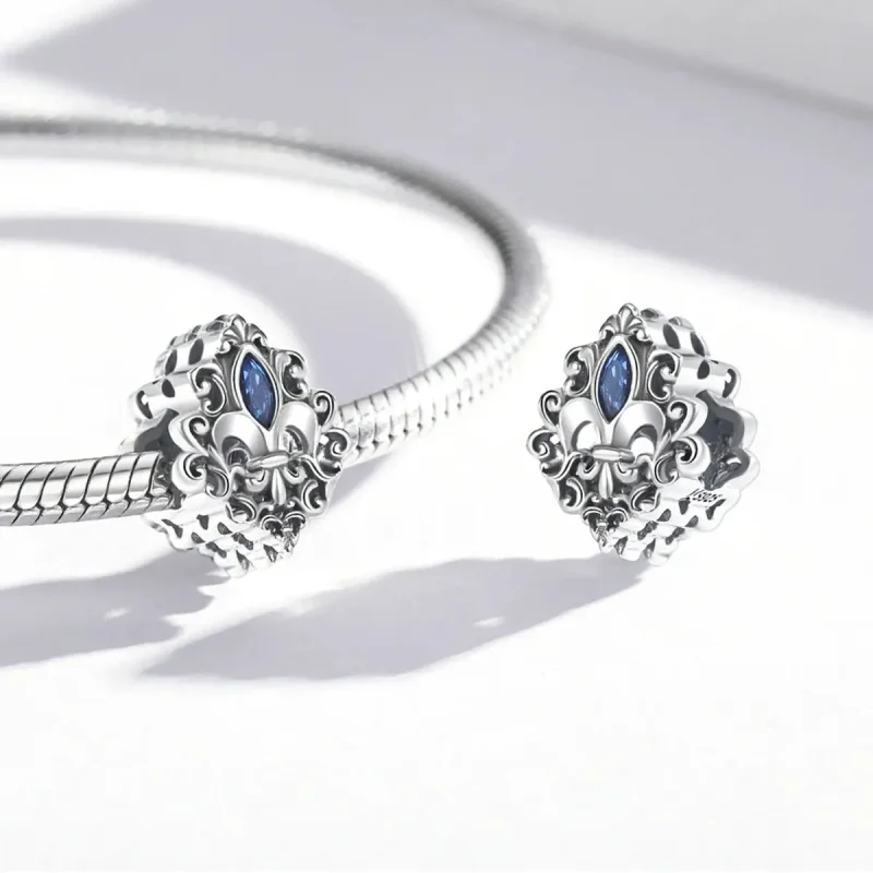 (zdjęcie do) Charms Typu Pandora Vintage Wzór - Krople Wody - SCC2151 - Wyświetl 4