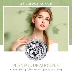 Charms Typu Pandora Ważka - SCC757