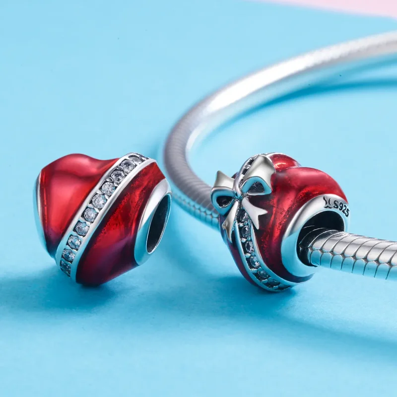 (zdjęcie do) Charms Typu Pandora Walentynki Miłość Prezent - SCC741 - Wyświetl 4