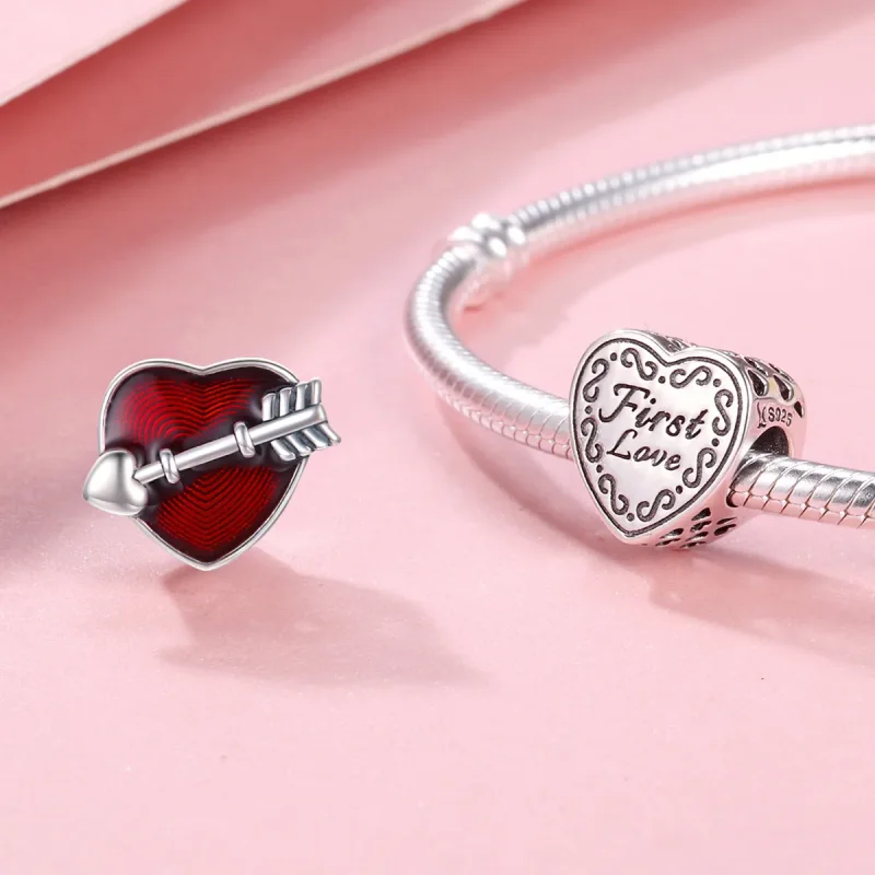 (zdjęcie do) Charms Typu Pandora Walentynkowa pierwsza miłość - SCC480 - Wyświetl 6