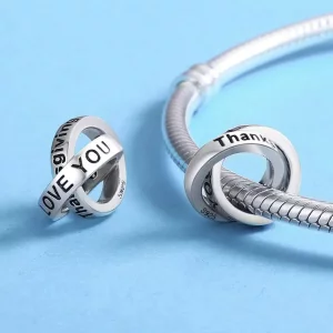 Charms Typu Pandora Wdzięczny Tobie - SCC227