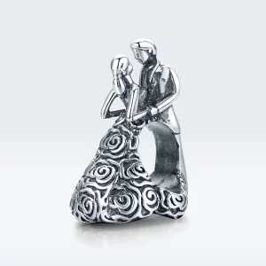 Charms Typu Pandora Wesele Tańczące Młodej Pary - SCC1564