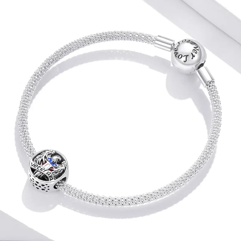(zdjęcie do) Charms Typu Pandora Weteran - SCC1885 - Wyświetl 3