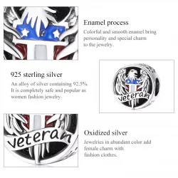 Charms Typu Pandora Weteran - SCC1885