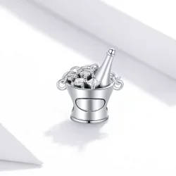 Charms Typu Pandora Wiaderko Szampana - SCC1687