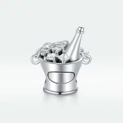 Charms Typu Pandora Wiaderko Szampana - SCC1687