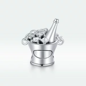 Charms Typu Pandora Wiaderko Szampana - SCC1687