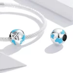 Charms Typu Pandora Światowa podróż - samolot w rejs - SCC2026