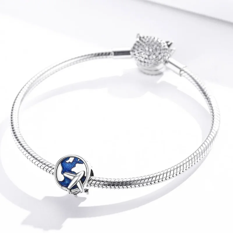 (zdjęcie do) Charms Typu Pandora Światowa podróż - SCC1568 - Wyświetl 3