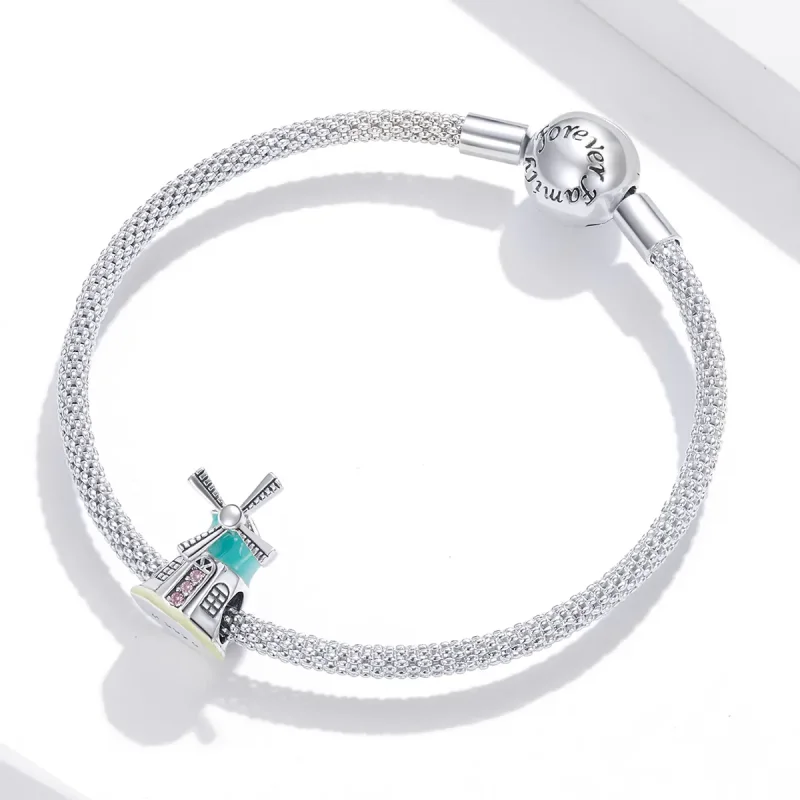 (zdjęcie do) Charms Typu Pandora Wiatrak - SCC1739 - Wyświetl 3