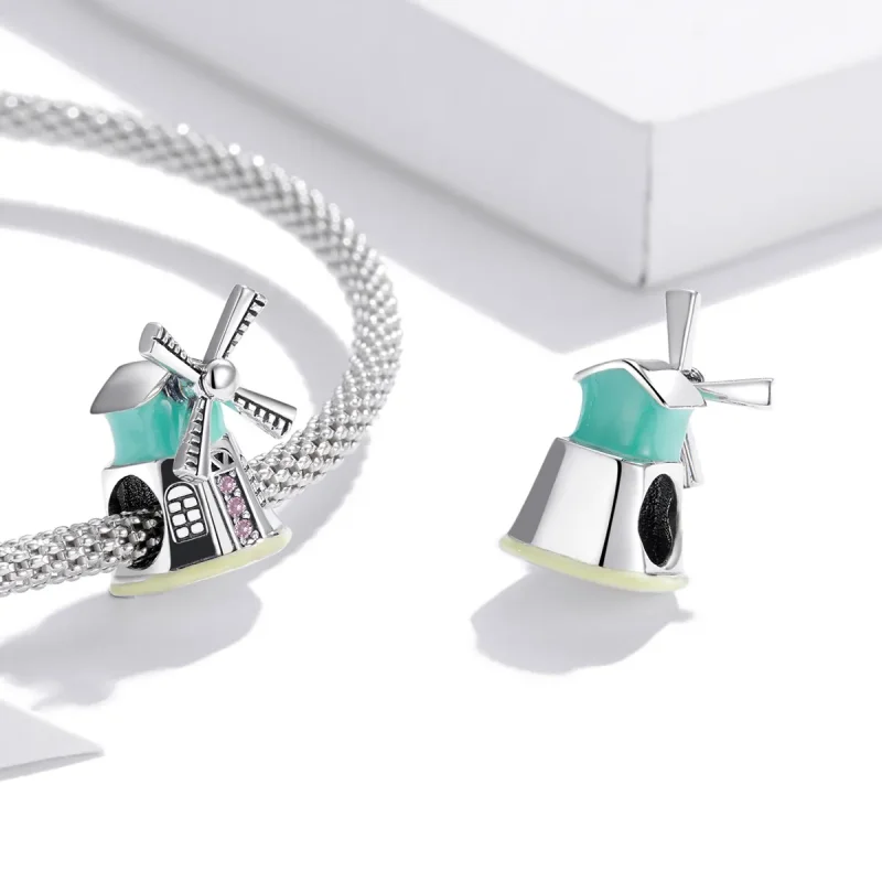 (zdjęcie do) Charms Typu Pandora Wiatrak - SCC1739 - Wyświetl 4