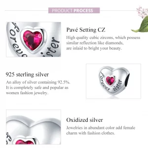 Charms Typu Pandora Wieczna miłość - SCC1835
