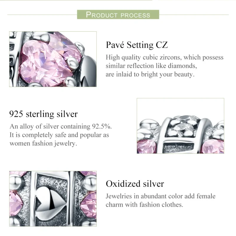 (zdjęcie do) Charms Typu Pandora Wielka miłość - SCC580 - Wyświetl 8