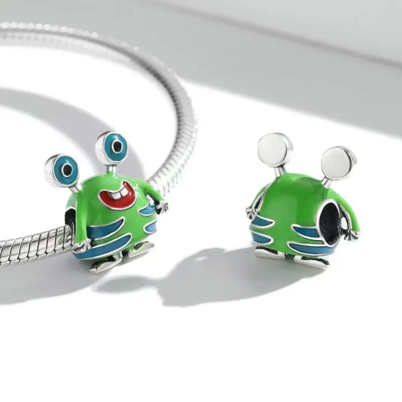 (zdjęcie do) Charms Typu Pandora Wielkooki potwór - SCC2056 - Wyświetl 4