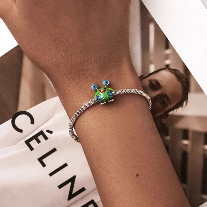 (zdjęcie do) Charms Typu Pandora Wielkooki potwór - SCC2056 - Wyświetl 5