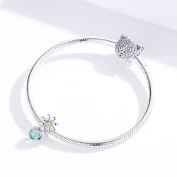 Charms Typu Pandora Świetliki i Daisy - SCC1369