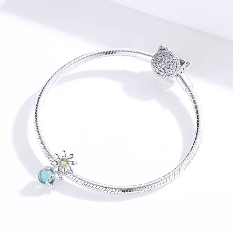 (zdjęcie do) Charms Typu Pandora Świetliki i Daisy - SCC1369 - Wyświetl 2