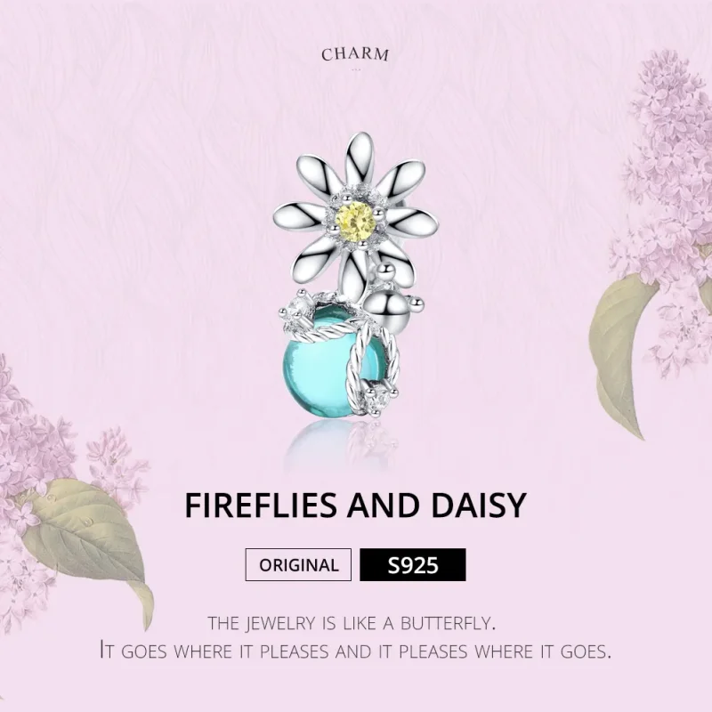 (zdjęcie do) Charms Typu Pandora Świetliki i Daisy - SCC1369 - Wyświetl 5