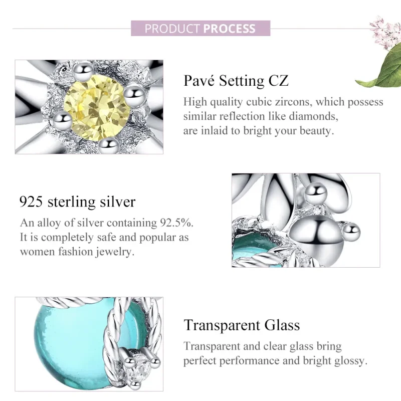 (zdjęcie do) Charms Typu Pandora Świetliki i Daisy - SCC1369 - Wyświetl 7