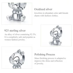 Charms Typu Pandora Wiewiórka - SCC1869