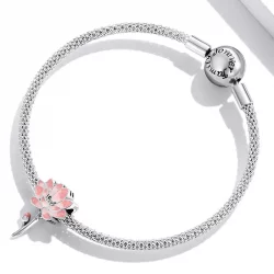 Charms Typu Pandora świeży lotos - SCC2157