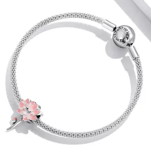 Charms Typu Pandora świeży lotos - SCC2157