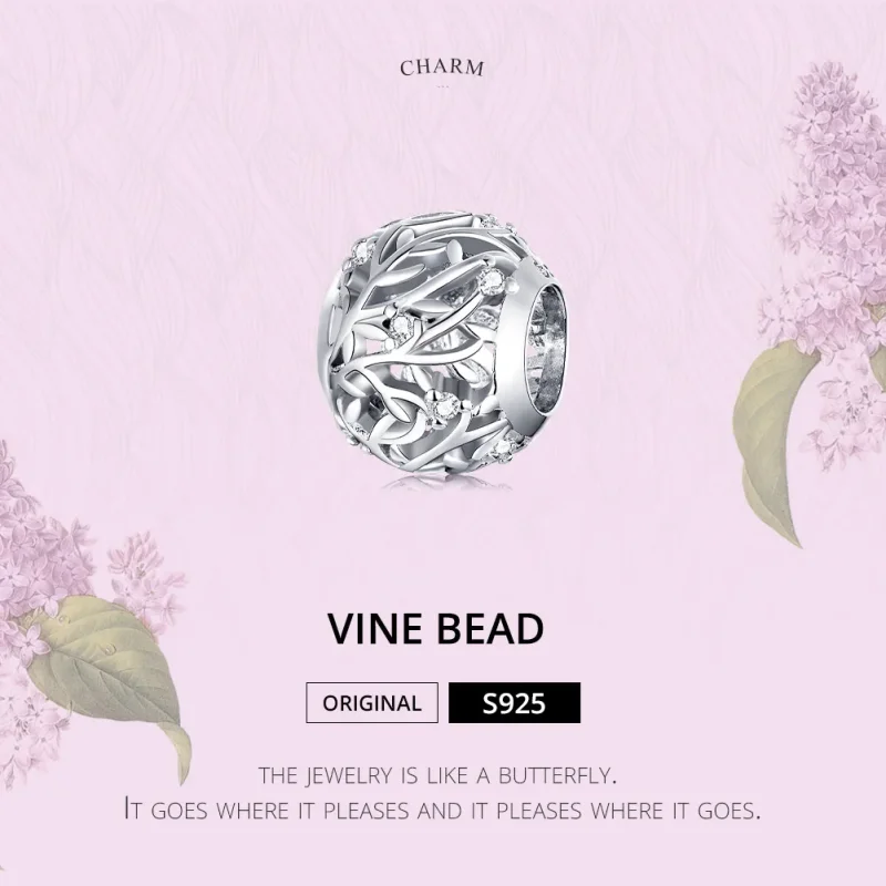 (zdjęcie do) Charms Typu Pandora Wino - BSC256 - Wyświetl 6