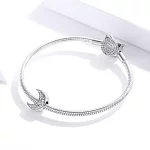 Charms Typu Pandora winorośl i księżyc - SCC1604