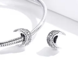Charms Typu Pandora winorośl i księżyc - SCC1604