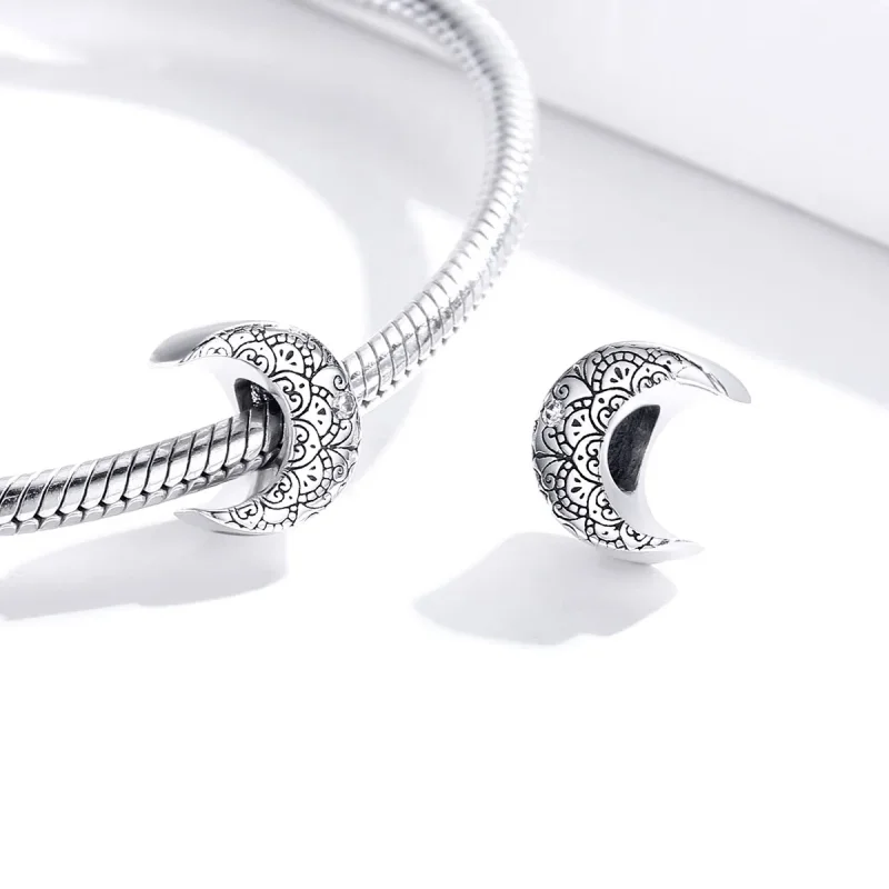 (zdjęcie do) Charms Typu Pandora winorośl i księżyc - SCC1604 - Wyświetl 4