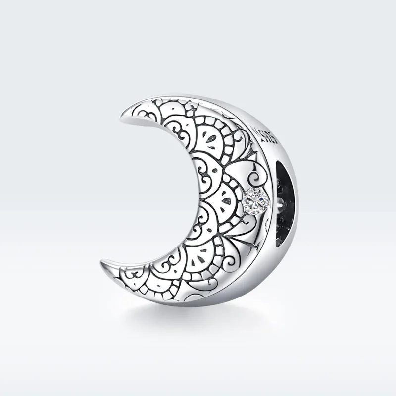 (zdjęcie do) Charms Typu Pandora winorośl i księżyc - SCC1604 - Wyświetl 5