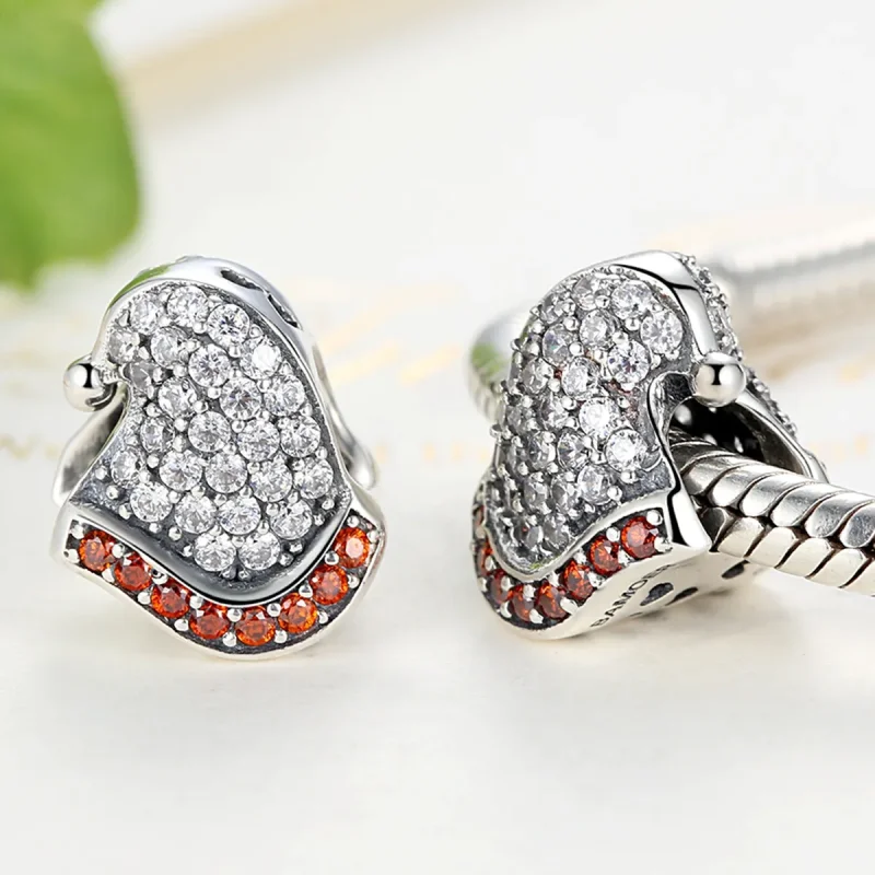 (zdjęcie do) Charms Typu Pandora Świąteczny kapelusz - SCC071 - Wyświetl 2