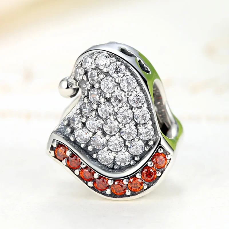 (zdjęcie do) Charms Typu Pandora Świąteczny kapelusz - SCC071 - Wyświetl 3
