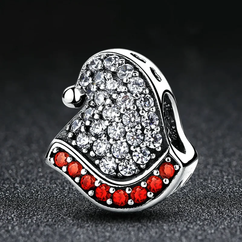 (zdjęcie do) Charms Typu Pandora Świąteczny kapelusz - SCC071 - Wyświetl 6