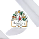 Charms Typu Pandora Święto Dziękczynienia Turcja - BSC339