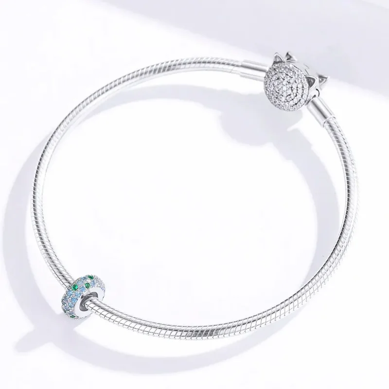 (zdjęcie do) Charms Typu Pandora Wodna Perła - BSC119 - Wyświetl 4